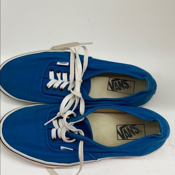Vans Unisex M9, W10.5 blue sneakers - Picture 3 of 9